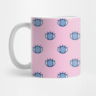 Blue Eyes Pattern Mug